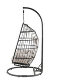 Oldi Patio Patio Hanging Chair with Stand Fabric Content(100% polyester) 45115-ACME