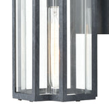 Bianca 13'' High 1-Light Outdoor Sconce - Aged Zinc