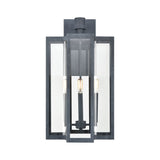 Bianca 25'' High 4-Light Outdoor Sconce - Aged Zinc