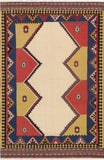 Pasargad Vintage Anatolian Collection Ivory Lamb's Wool Area Rug 000451-PASARGAD