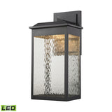 Newcastle 22'' High 1-Light Outdoor Sconce - Textured Matte Black