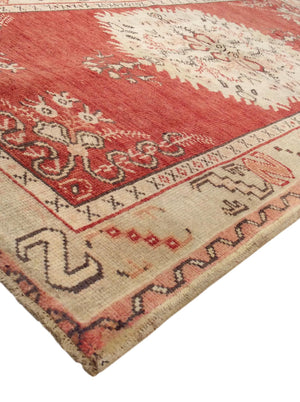 Pasargad Antique Oushak Collection Gold Lamb's Wool Area Rug 045326-PASARGAD