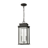 Braddock 10'' Wide 2-Light Outdoor Pendant - Architectural Bronze