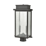 Braddock 19'' High 2-Light Outdoor Post Light - Architectural Bronze