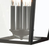 Main Street 23'' High 4-Light Outdoor Sconce - Black