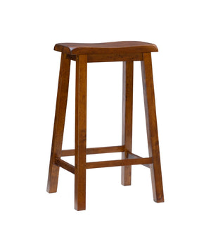 "Honey Brown" Bar Stool, 29" Seat Height - Overpacked