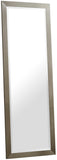 Hepburn Glass / Metal Contemporary Chrome Mirror - 25" W x 1" D x 72" H