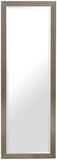 Hepburn Glass / Metal Contemporary Chrome Mirror - 25" W x 1" D x 72" H