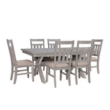 Turino Weathered Grey 7Pc Dining Set