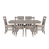 Turino Weathered Grey 7Pc Dining Set