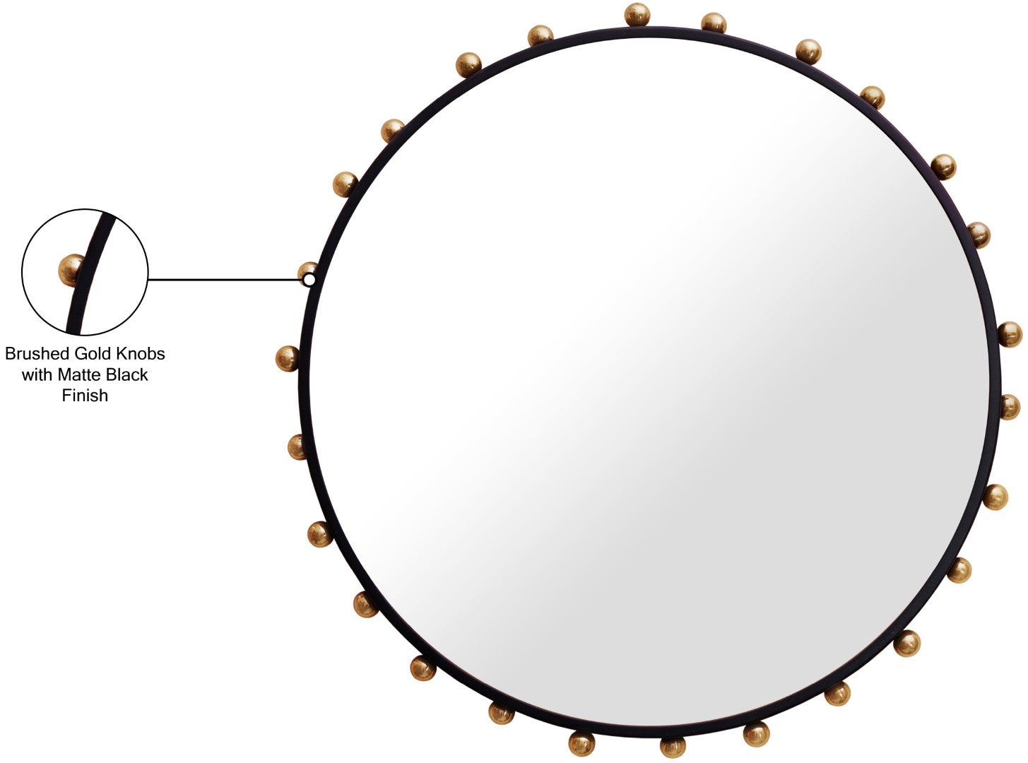 Meridian Furniture Raven Mirror - Thumbnail 5