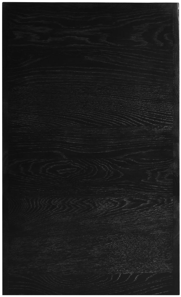 June Oak Wood Mid Century Black Oak Console Table - 54" W x 18" D x 30" H