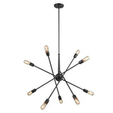 Delphine 33'' Wide 10-Light Chandelier - Oil Rubbed Bronze