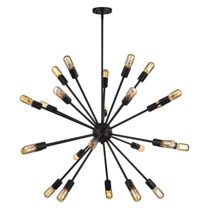 Delphine 36'' Wide 24-Light Chandelier - Oil Rubbed Bronze