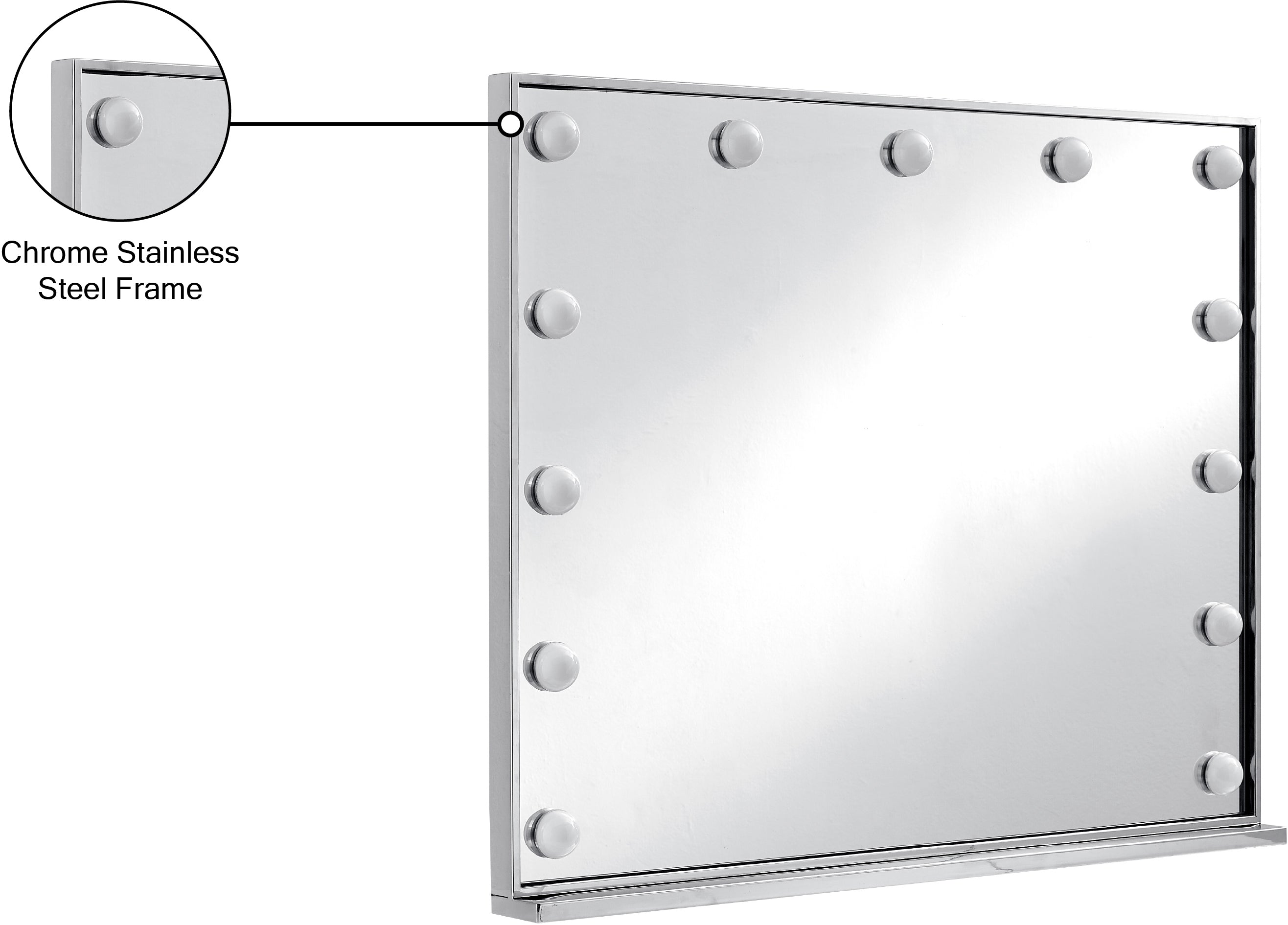 Meridian Furniture Hollywood Mirror - Thumbnail 3