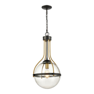 Vispon 14'' Wide 1-Light Pendant - Matte Black