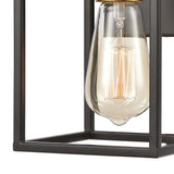 Cloe 9'' High 1-Light Sconce - Matte Black