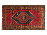 Pasargad Vintage Anatolian Collection Red Lamb's Wool Area Rug 046685-PASARGAD
