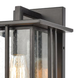 Radnor 12'' High 1-Light Outdoor Sconce - Matte Black