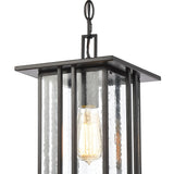 Radnor 8'' Wide 1-Light Outdoor Pendant - Matte Black