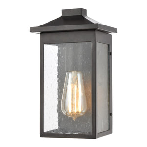 Lamplighter 11'' High 1-Light Outdoor Sconce - Matte Black