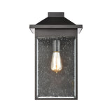 Lamplighter 17'' High 1-Light Outdoor Sconce - Matte Black