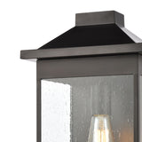 Lamplighter 17'' High 1-Light Outdoor Sconce - Matte Black