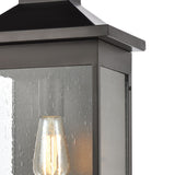 Lamplighter 17'' High 1-Light Outdoor Sconce - Matte Black