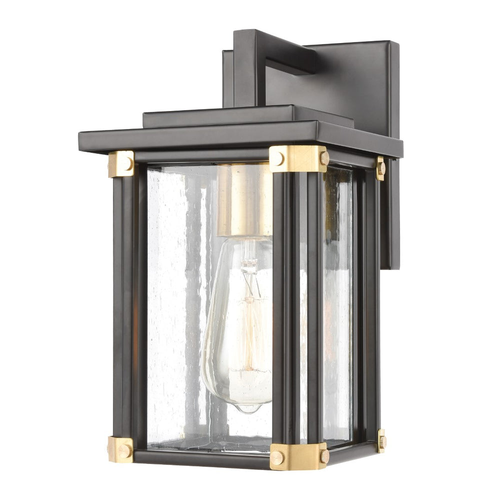 Vincentown 11'' High 1-Light Outdoor Sconce - Matte Black