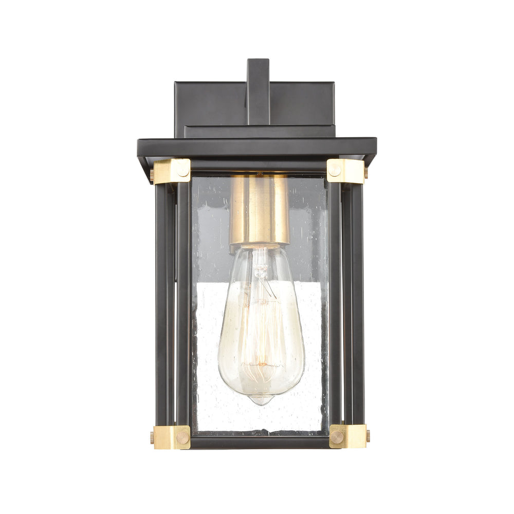 Vincentown 11'' High 1-Light Outdoor Sconce - Matte Black