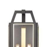 Portico 21'' High 2-Light Outdoor Sconce - Charcoal