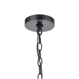 Carriage Light 9'' Wide 1-Light Outdoor Pendant - Matte Black