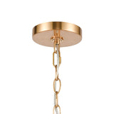 Wellsley 18'' Wide 3-Light Chandelier - Burnished Brass