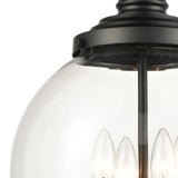 Chandra 13'' Wide 4-Light Pendant - Matte Black