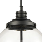 Chandra 13'' Wide 4-Light Pendant - Matte Black