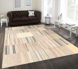 Pasargad Patchwork Collection Hand-Knotted Lamb's Wool Area Rug 046903-PASARGAD