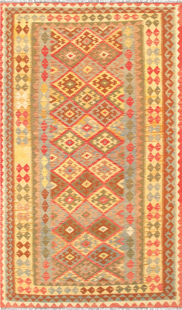 Pasargad Antique Kilim Collection Rust Lamb's Wool Area Rug 046927-PASARGAD