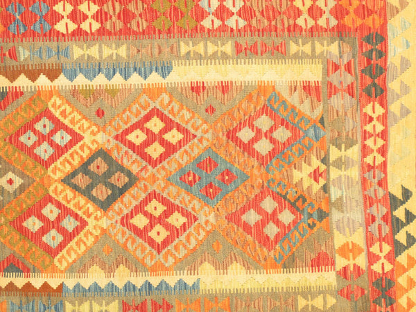 Pasargad Antique Kilim Collection Rust Lamb's Wool Area Rug 046943-PASARGAD