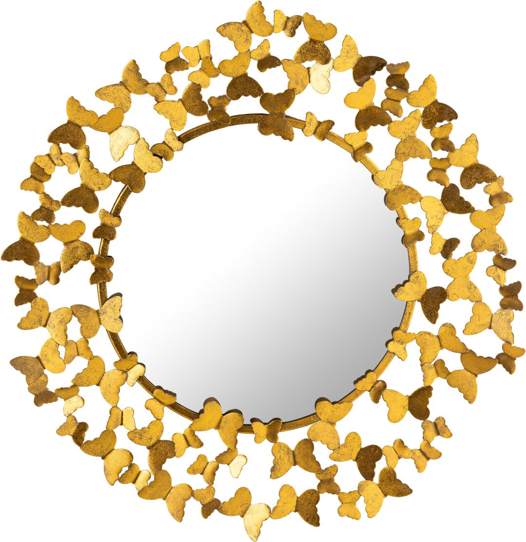 Meridian Furniture Butterfly Glass Mirror - Thumbnail 2
