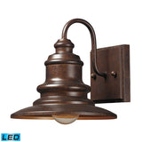 Marina 8'' High 1-Light Outdoor Sconce - Hazelnut Bronze