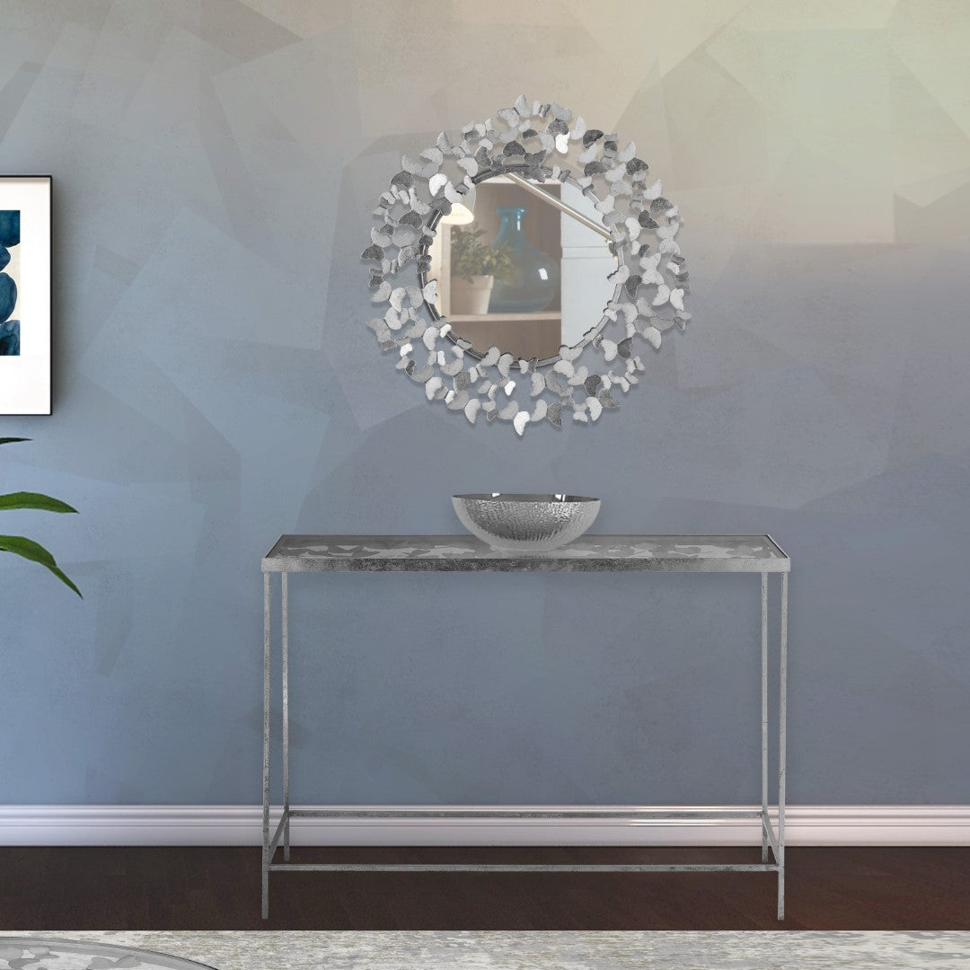 Butterfly Glass Console Table - Thumbnail 4