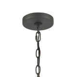 Geringer 25'' Wide 5-Light Chandelier - Charcoal