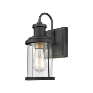 Millburn 12'' High 1-Light Sconce - Matte Black