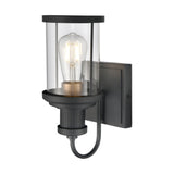 Millburn 12'' High 1-Light Sconce - Matte Black