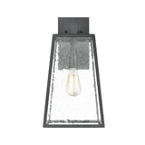 Meditterano 18'' High 1-Light Outdoor Sconce - Matte Black