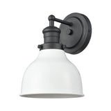 Haralson 10'' High 1-Light Sconce - Charcoal