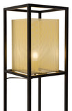 Zuo Modern Yves Steel Modern Commercial Grade Floor Lamp Gold, Black Steel