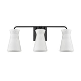 Brookville 22'' Wide 3-Light Vanity Light - Matte Black