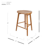 New Pacific Direct Monti Mindi Counter Stool SFX2 Natural