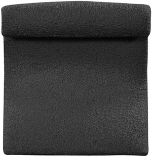 Mulberry Boucle Fabric / Iron / Foam Contemporary Black Boucle Fabric Accent Chair - 27" W x 30.5" D x 27" H